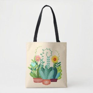 Glücklicher Kleiner Garten Tasche
