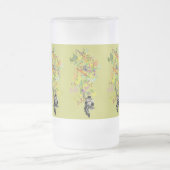 Glücklicher Kobold Mattglas Bierglas (Mittel)