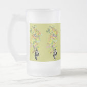 Glücklicher Kobold Mattglas Bierglas (Links)