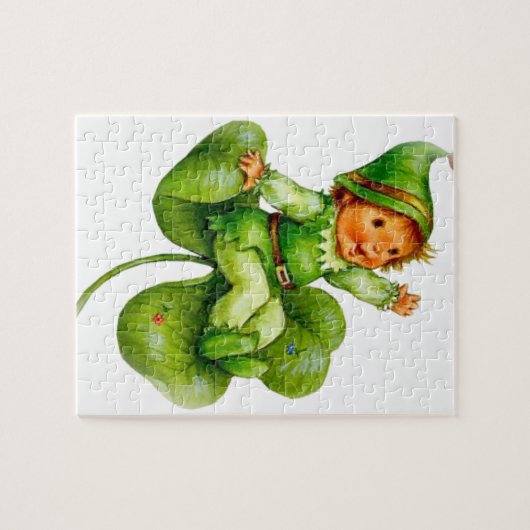 Glücklicher Kobold Puzzle (Horizontal)