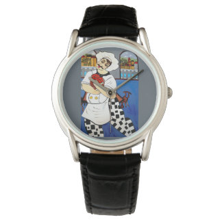 GLÜCKLICHER KOCH ARMBANDUHR