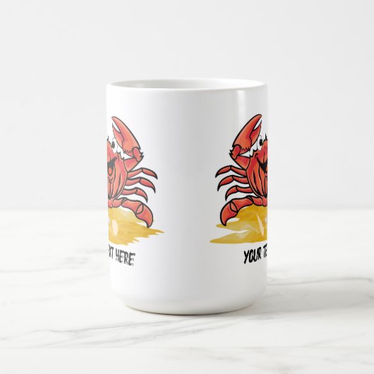 GLÜCKLICHER KRAB (EDITABLE) VERWANDLUNGSTASSE (Zentrum)