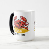 GLÜCKLICHER KRAB (EDITABLE) VERWANDLUNGSTASSE (Vorderseite Links)