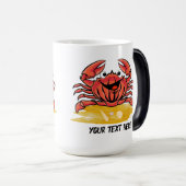 GLÜCKLICHER KRAB (EDITABLE) VERWANDLUNGSTASSE (VorderseiteRechts)