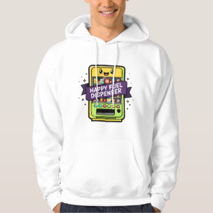 Glücklicher Kraftstoffspender   Süße Snack-Automat Hoodie