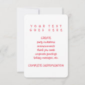 glücklicher Krankenschwestertag BOKEH Einladung (Rückseite)