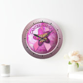 Glücklicher Krebs-Jubiläum Große Wanduhr (Zuhause)