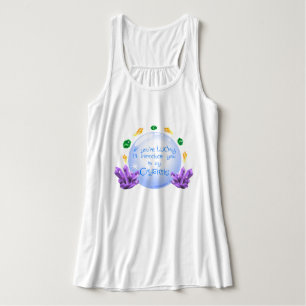 Glücklicher Kristall Tank Top