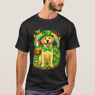 Glücklicher Labrador Retriever St. Patricku2019s T T-Shirt