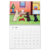 Glücklicher Labradors Spaß-Leben-Kalender 2018 Kalender (Jan 2027)