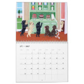 Glücklicher Labradors Spaß-Leben-Kalender 2018 Kalender (Mär 2027)