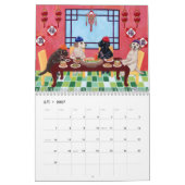 Glücklicher Labradors Spaß-Leben-Kalender 2018 Kalender (Feb 2027)