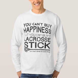 Glücklicher Lacrosse-T - Shirt kann man nicht kauf