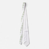 Glücklicher Lacrosse-Tag Krawatte (Rückseite)