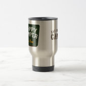 Glücklicher Lagerbewohner-kundengerechte Reisebecher (Mittel)