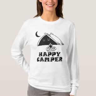 Glücklicher Lagerbewohner-Shirt T-Shirt