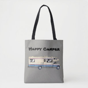 Glücklicher Lagerbewohner-Taschen-Tasche Tasche