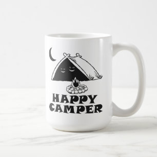Glücklicher Lagerbewohner-Tasse Kaffeetasse
