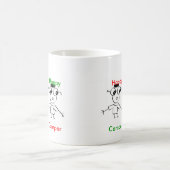 Glücklicher Lagerbewohner-Tasse Kaffeetasse (Mittel)