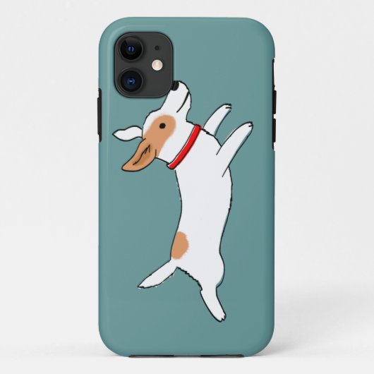 Glücklicher laufender Jack-Russell-Terrier - Case-Mate iPhone Hülle (Rückseite)