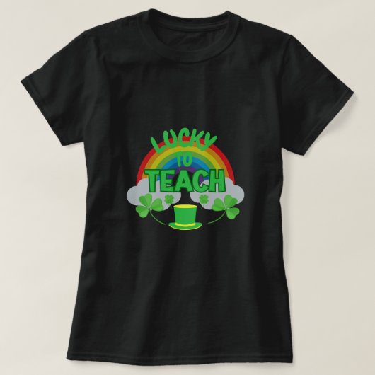 Glücklicher Lehrer – St. Patrick’s Day Lehrer T-Sh T-Shirt (Design vorne)