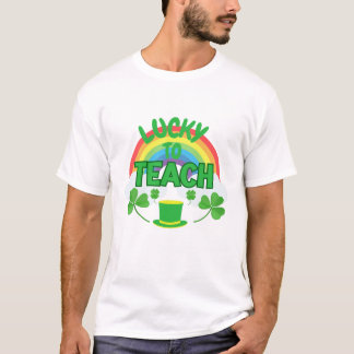 Glücklicher Lehrer – St. Patrick's Day Lehrer T-Sh T-Shirt