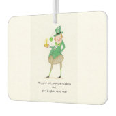 Glücklicher Leprechaun Autolufterfrischer (Links)
