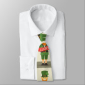 glücklicher Leprechaun Krawatte (Gebunden)