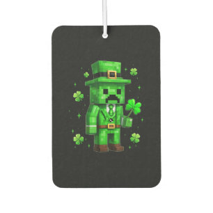 Glücklicher Leprechaun Lustiges St. Patrick's Day Autolufterfrischer