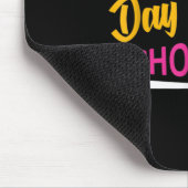 Glücklicher letzter Tag der Schule Flamingo Studen Mousepad (Ecke)