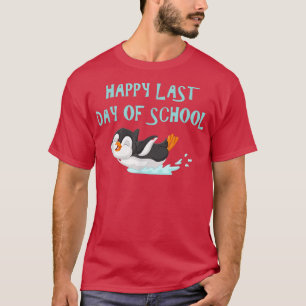 glücklicher letzter Tag der Schule lustige Liebe G T-Shirt