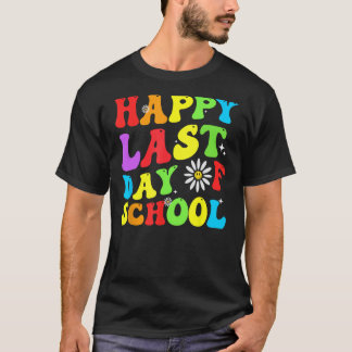 glücklicher letzter Tag der Schüler der Schule T-Shirt