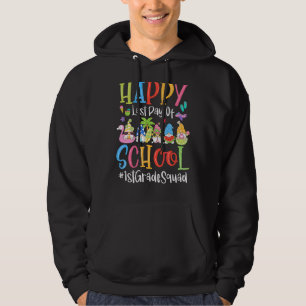 Glücklicher letzter Tag des 1. Grade Squad Lehrer Hoodie
