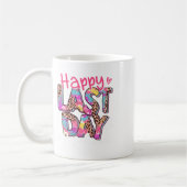 Glücklicher letzter Tag des Lehrers Abschluss Kind Kaffeetasse (Links)
