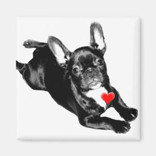 Glücklicher Magnet der Valentinstag-französische