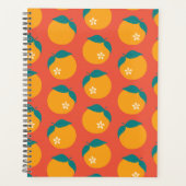 Glücklicher Mandarin - Orange Planer (Vorderseite)
