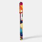 Glücklicher Mann Case-Mate iPhone Hülle (Rückseite / Links)