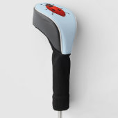 Glücklicher Marienkäfer Golf Headcover (angewinkelt)