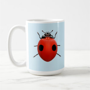 Glücklicher Marienkäfer Kaffeetasse