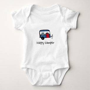 Glücklicher Mensch Baby Strampler