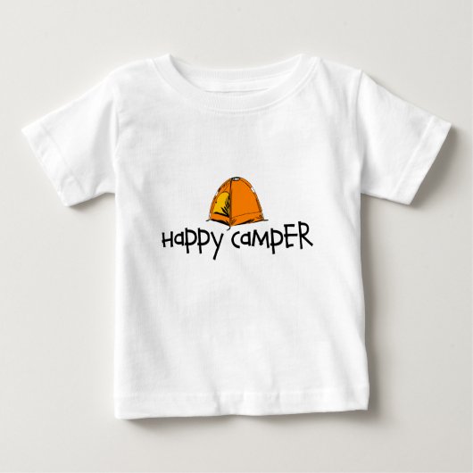 Glücklicher Mensch Baby T-shirt (Vorderseite)
