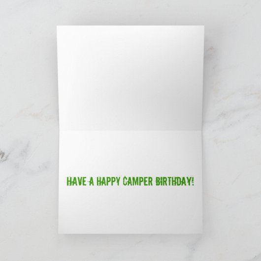 Glücklicher Mensch Karte (Innenseite)