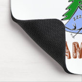 GLÜCKLICHER MENSCH MOUSEPAD (Ecke)