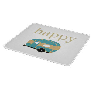 Glücklicher Mensch Schneidebrett