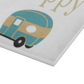 Glücklicher Mensch Schneidebrett (Ecke)