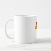 GLÜCKLICHER MEOW GEGEBEN Funny Turkey Cat Kaffeetasse (Links)