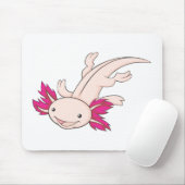 Glücklicher mexikanischer Axolotl Mousepad (Mit Mouse)