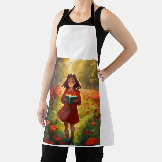 glücklicher Moment mit Schürze (InSitu)