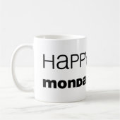 Glücklicher Montag-Spaß! Kaffeetasse (Links)