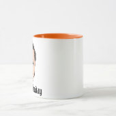 Glücklicher Montag Tasse (Zentrum)